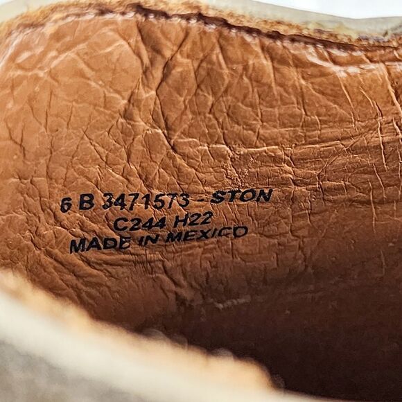 Frye Rosalia Stone Bootie Mules Size 6 - Picture 3 of 8